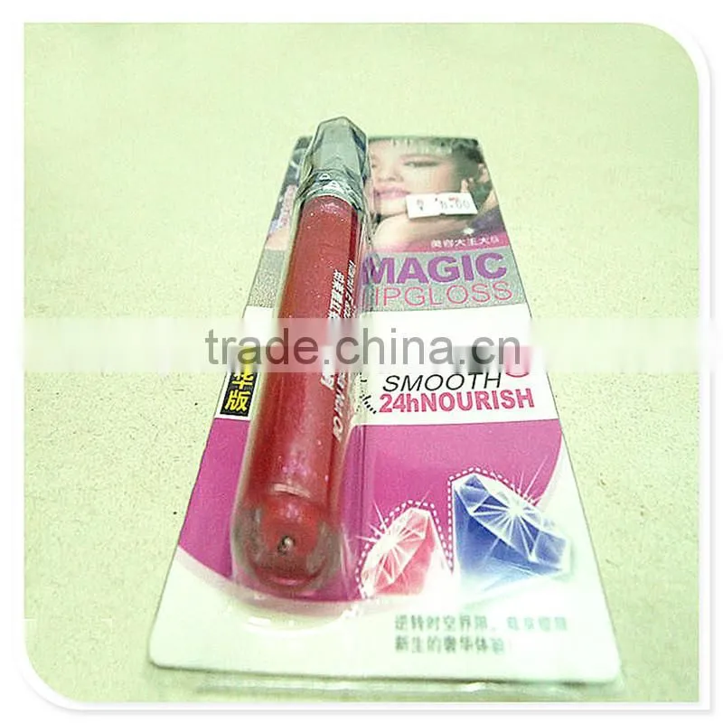 2015 fashionable cosmetics blister packaging with cardboard