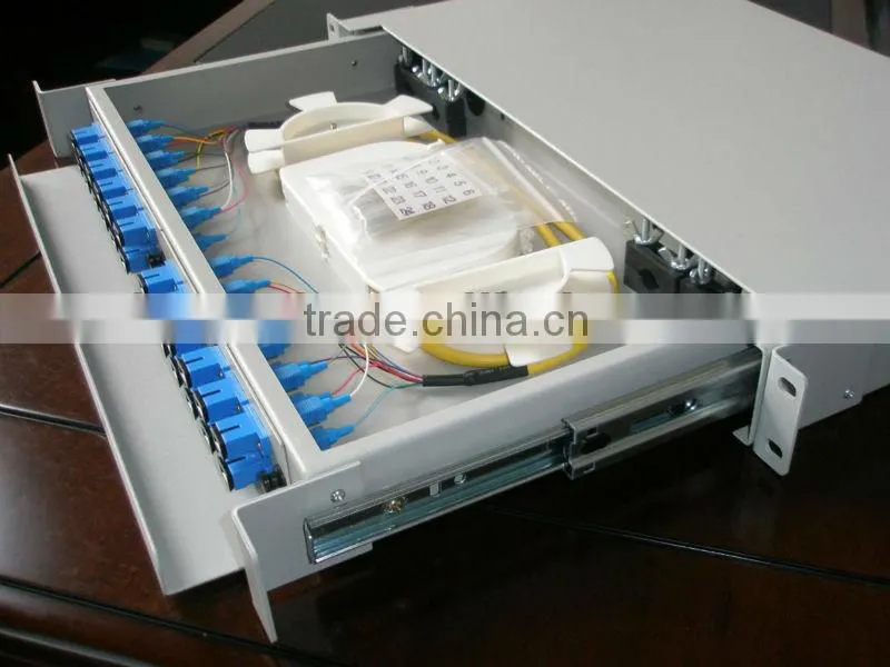 19inch12 24 port fiber optic patch panel fast shipping