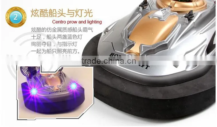 1:10 2.4G RC Hovecraft toy, RC Amphibious driving boat, rc boat.