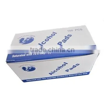 70% isopropyl alcohol pad factory price