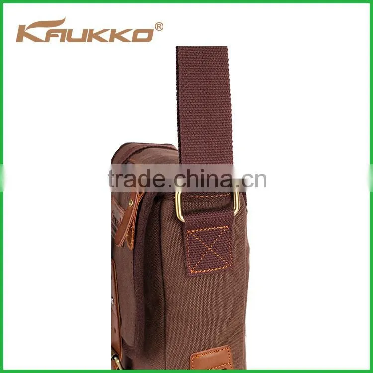 Hot selling canvas shoulder messenger bag with cheap price