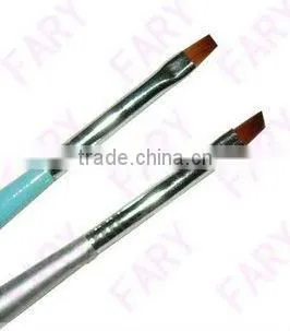 Nylon hair nail art cosmetic brush,fashion wooden handle makeup brush