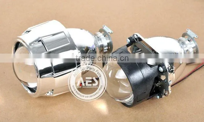 AES HID Bi-xenon mini projector lens g5, h7 projector lens angel eyes