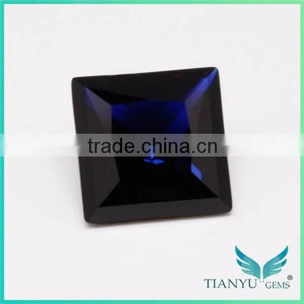 Wuzhou Gems Gemstones Processing Loose Synthetic Blue Spinel For Sale