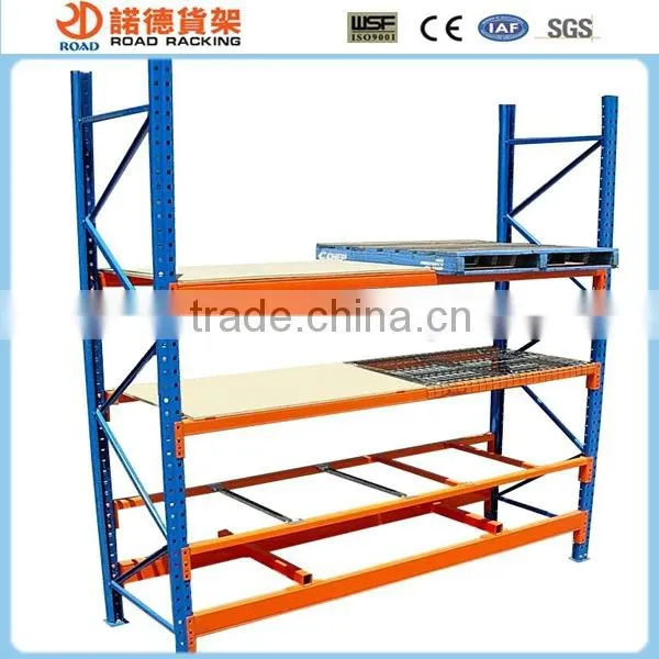 Metal warehouse racks