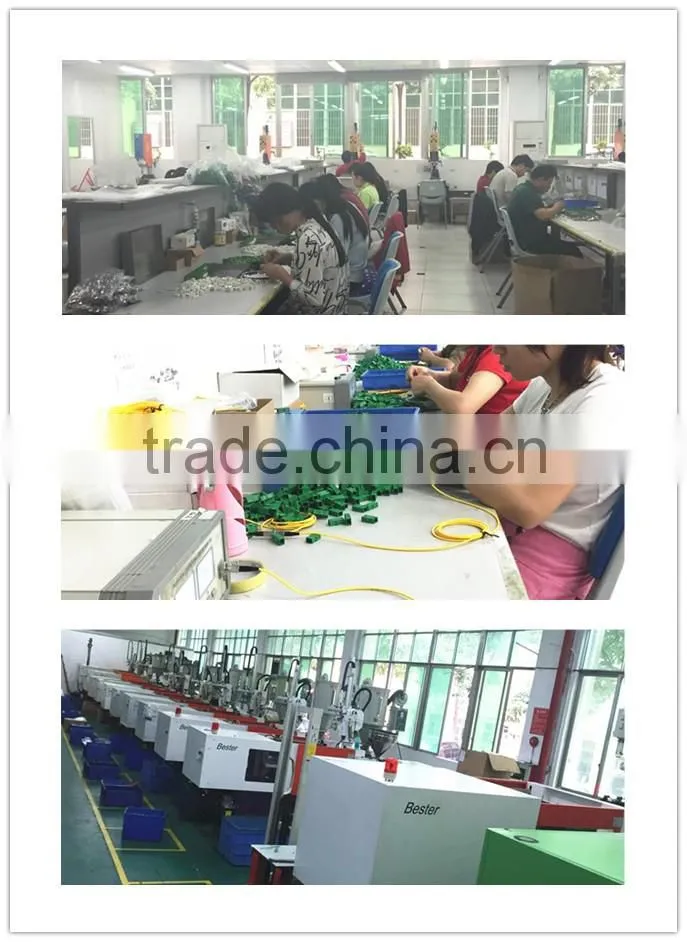 High quality China-made FC femle to ST male 62.5/125 SX fiber optic adapter