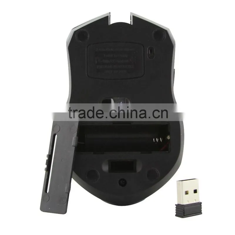 Optical 2.4G Wireless Mouse, Fashion Ultra-thin Computer Mouse