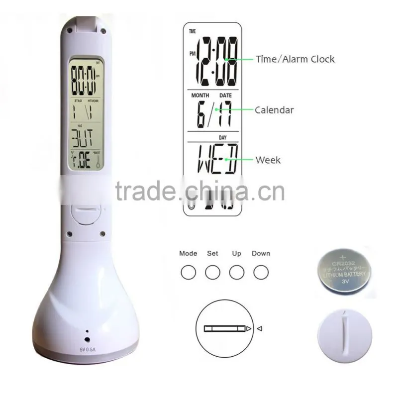 Foldable led study lamp emergency lamp