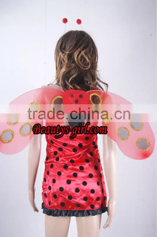 Hot sales new arrival pretty sexy ladybug mascot costume