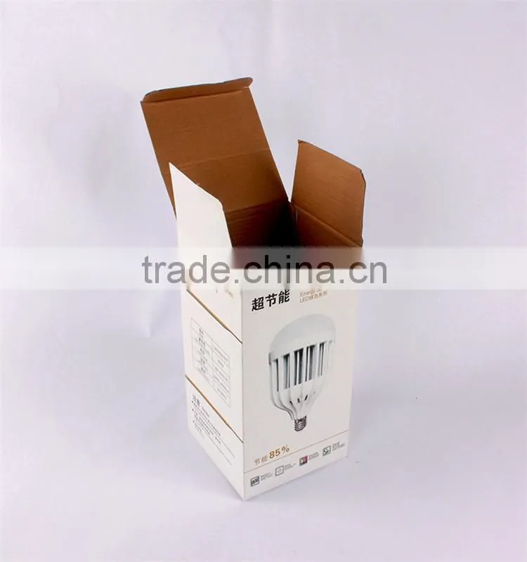 Full color cheap price corrugated led light packaging box