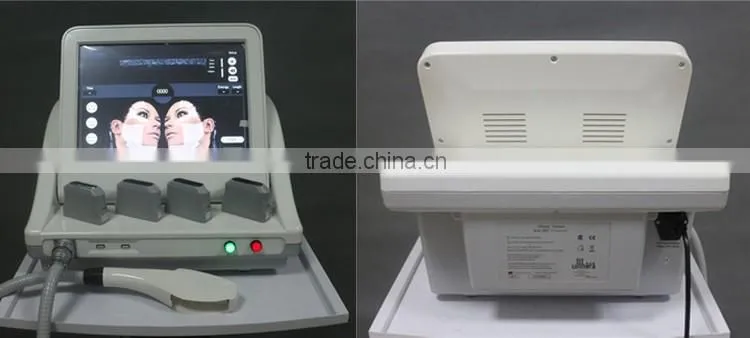 Newest Double functions HIFU 13mm 4.5mm machine for face lift and body slim