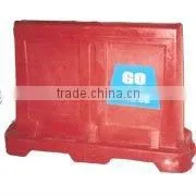 PE rotomoulding traffic barrier