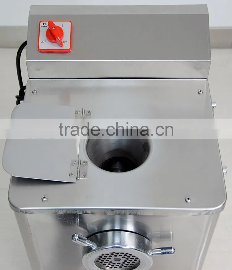 Stainless Steel Shell Electric Automatic Sigle Meat Grinder With CE Approved