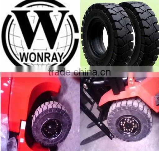 6.50-10 off road tire solid forklift tire
