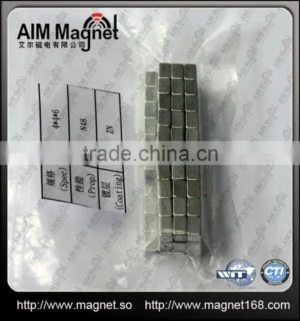China rare earth of N35 Ni coating magnetic motor