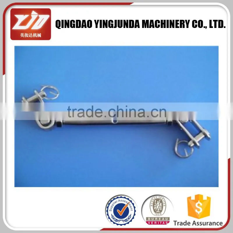 US type stainless steel turnbuckle jaw and jaw