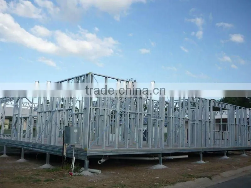 Light steel shed for villas