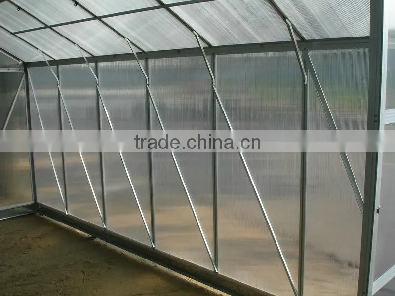 new innovative 6mm polycarbonate panels greenhouse HX66126-5