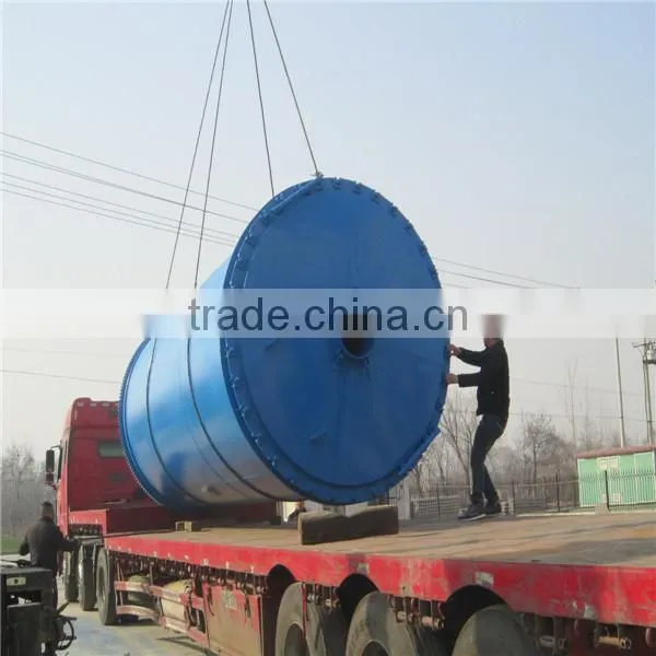 Popular in Europe used tire recycling into oil machinery