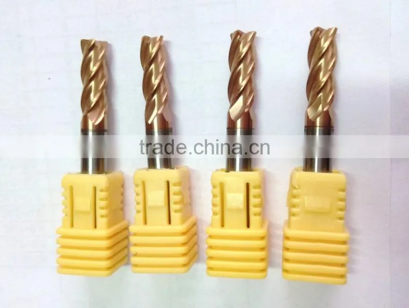 65HRC corner radius end mill tungsten carbide dia12.0 for hard steel