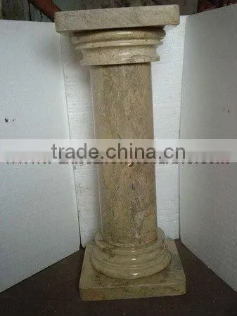 EXPORT QUALITY SAHARA BEIGE MARBLE PEDESTALS
