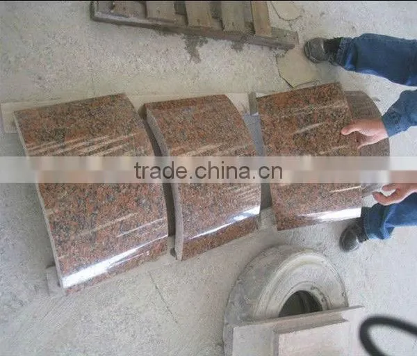 Carmen red granite column