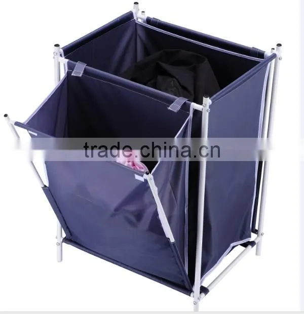 Vivinature 2015 new design laundry hamper wtih 3 folding sorters