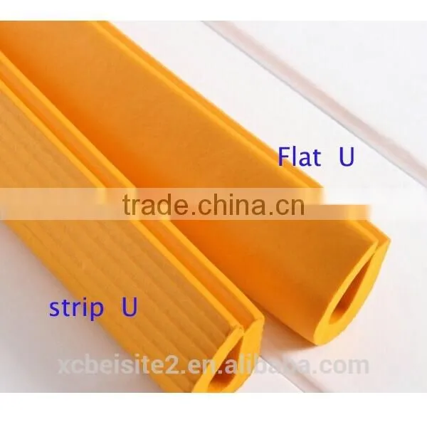 M023 wholesale high quality baby protective stripe U edge guard