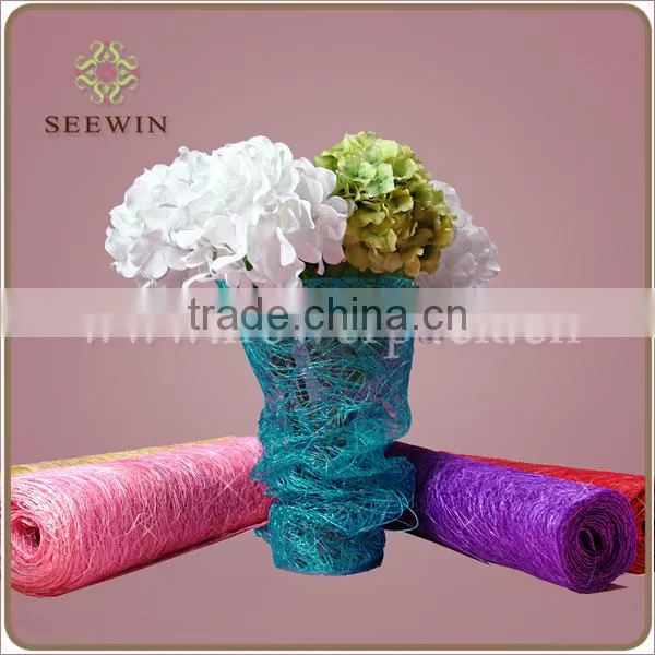 50cm*5y Sisal Web Flower Wrapping Mesh Roll