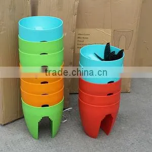 FO-9888 plastic self-watering balcony flower planter