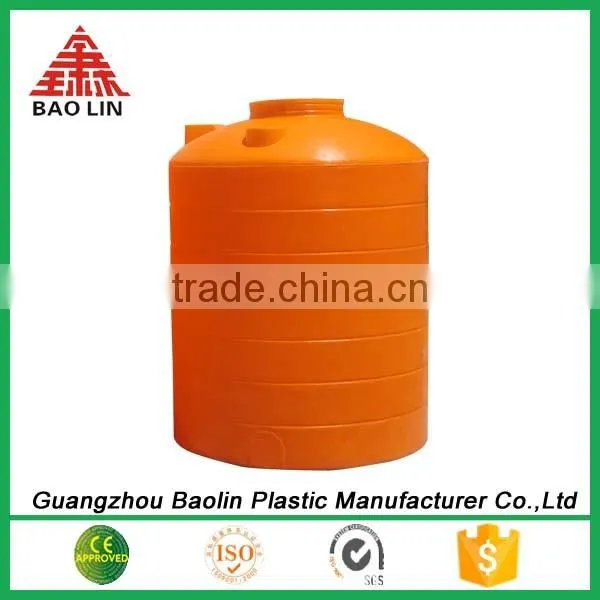 LLDPE round plastic water dosing tanks manufacturer