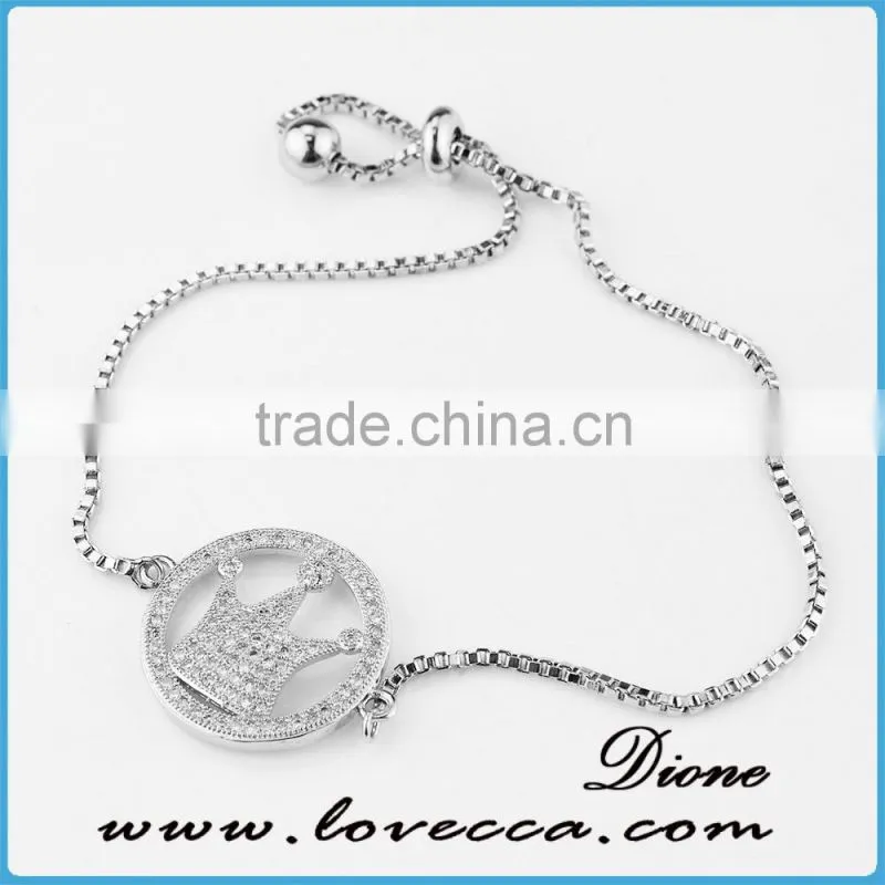 Gift For Her Small CZ Bracelet Tiny Diamond Micro pave Bracelet