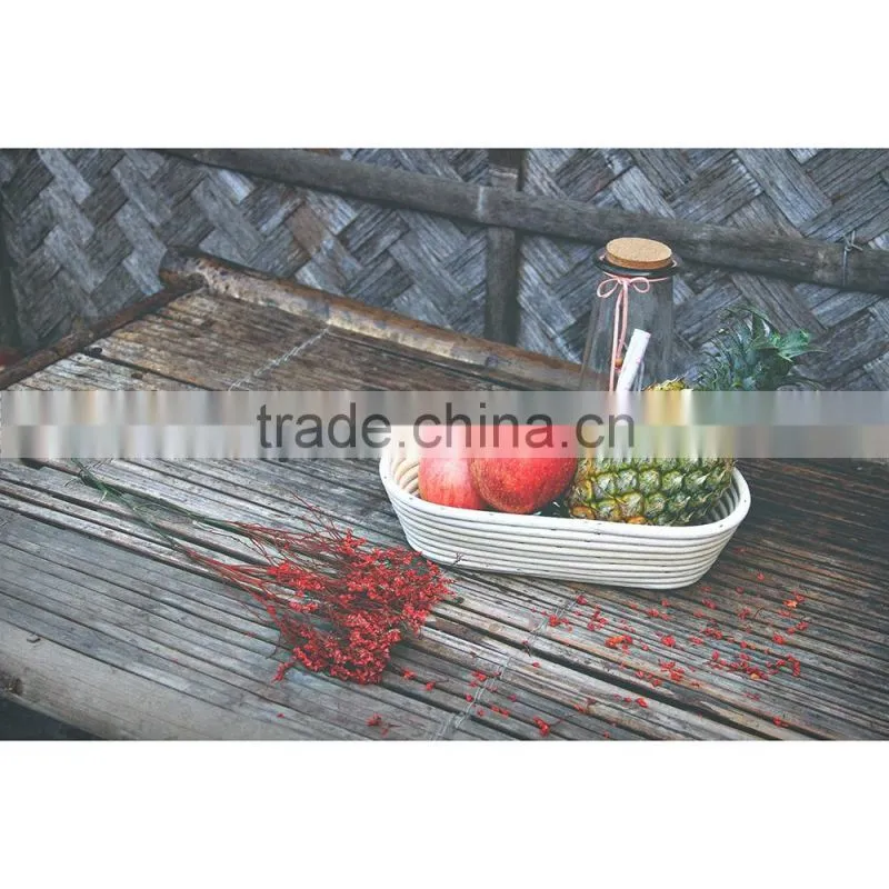 Rattan bamboo bowl / wholesale cheap price fruit basket, non toxic rattan bowl