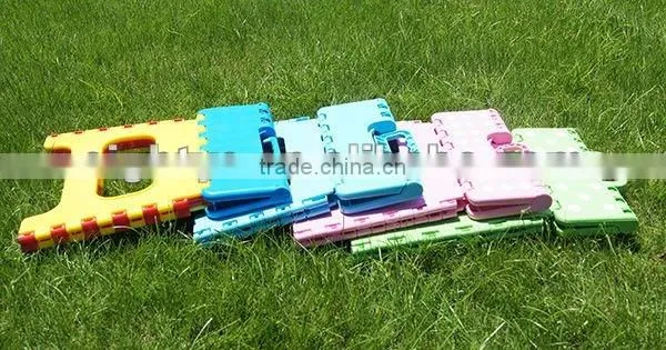 hot sale storage plastic foldable step stool