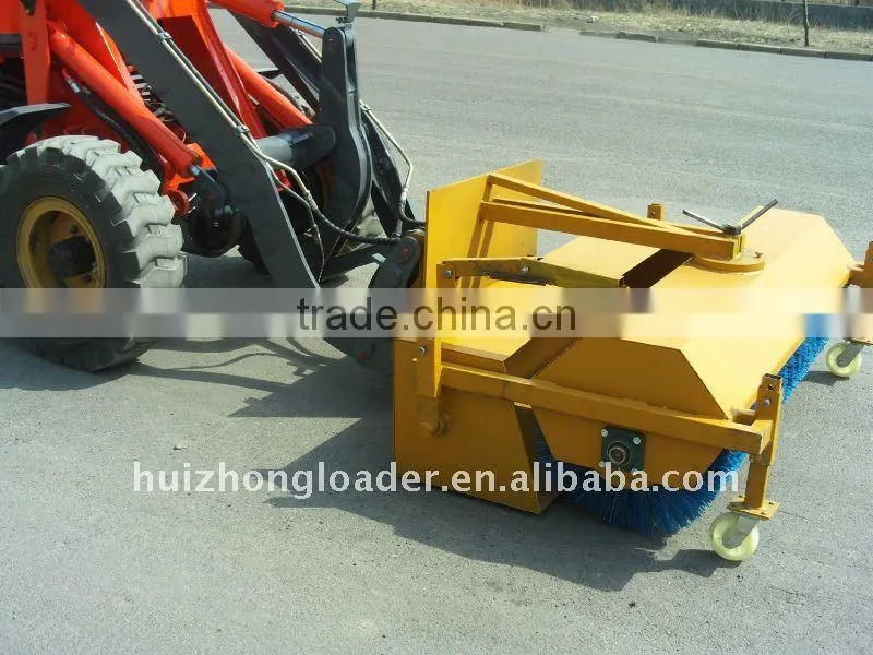 ZL15F wheel loader type road sweeping machine