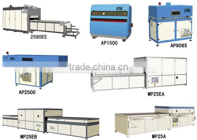 AP9065 European Quality CE PVC vacuum press machine