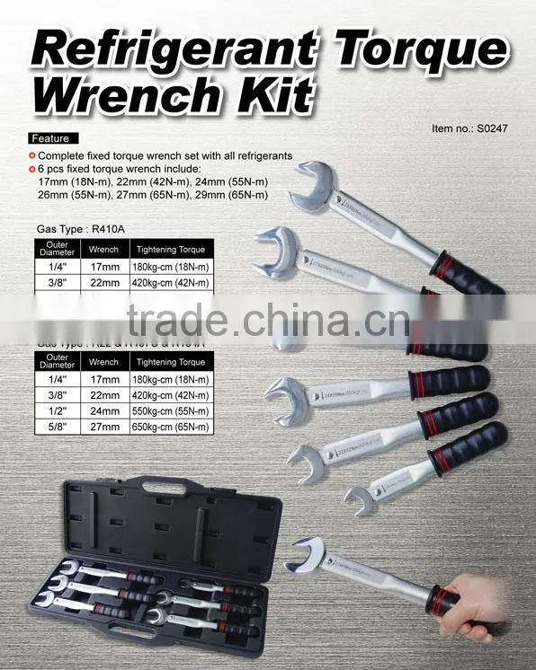 Refrigerant Torque Wrench Kit