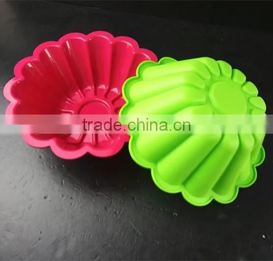 10134 flower Shape Silicone Cake Mold