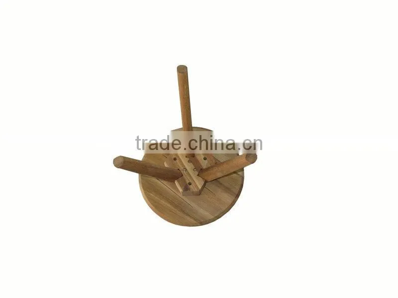 2015 new product of solid oak nest of tables