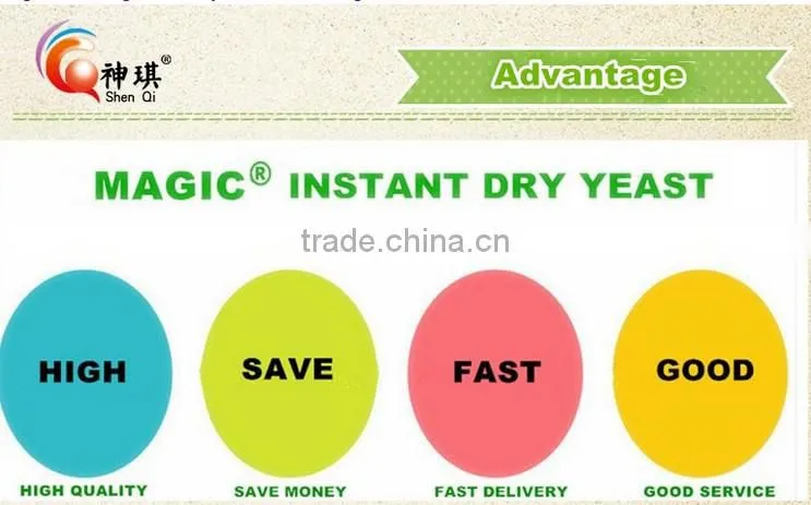 Bread baking active instant dry yeast