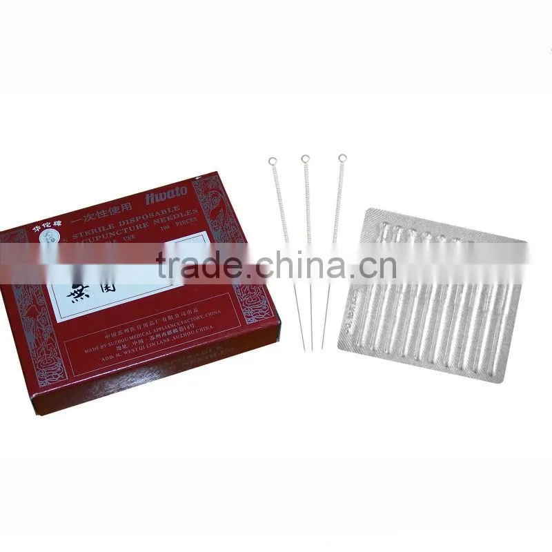 stainless steel acupuncture needles for single use