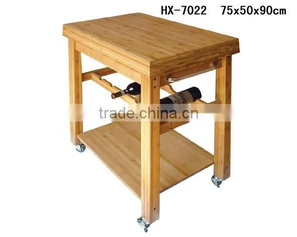 Mobile bamboo dining car