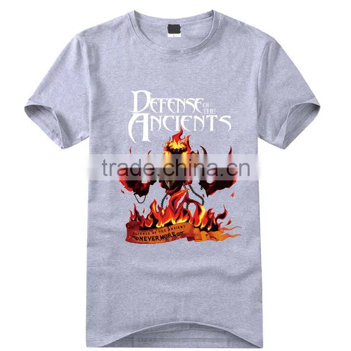 Wholesale OEM high quality men cotton printed t-shirt