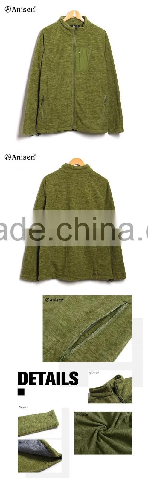 alibaba garment factory women sweater fleece jacket