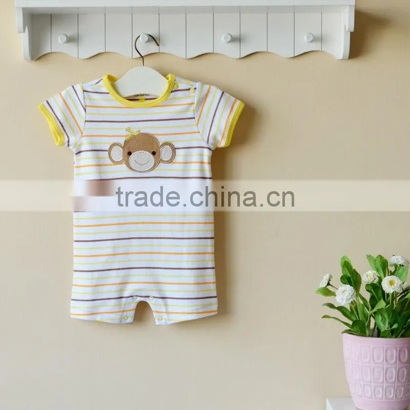 mom and bab 2013 baby romper 100% cotton sunsuit summer