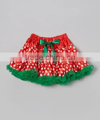 2014 wholesale boutique clothing china skirt baby girls pettiskirt for Christmas