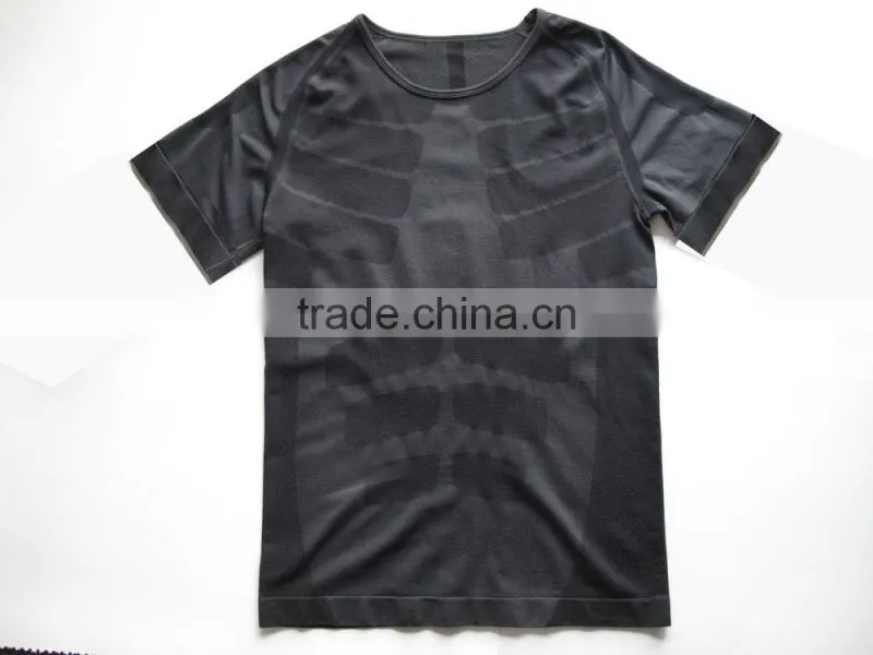 Active sports wear compression thermal shirts