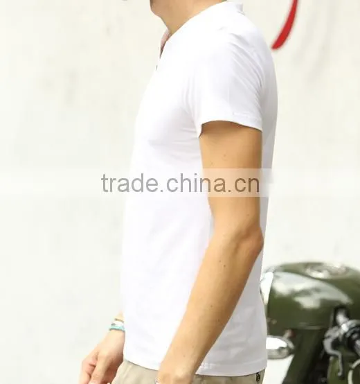 wholesale 2016 fashion casual man's t-shirt short sleeve