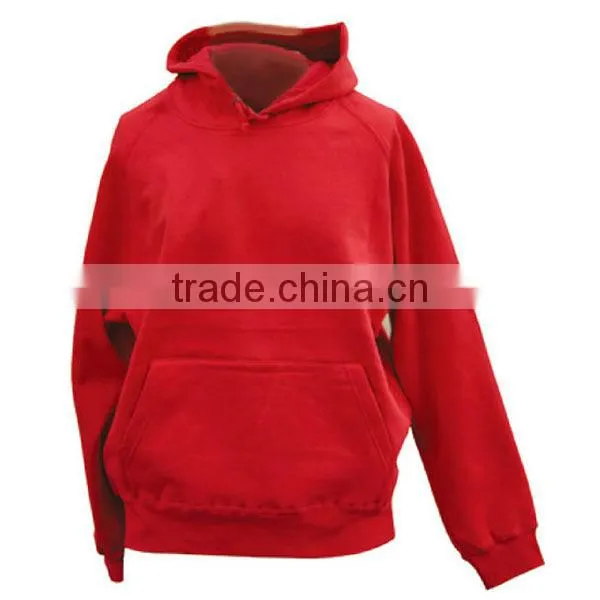 men's plain polyester cotton fleece hoodies