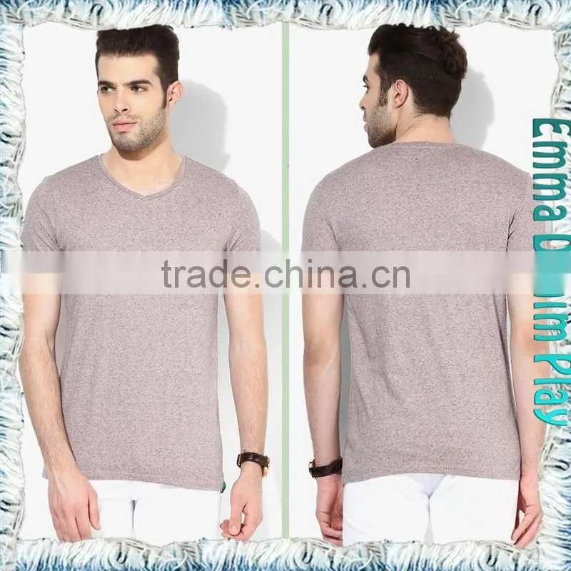 Latest Quality Basic Style Mens Soft Round Neck Blank T-Shirts